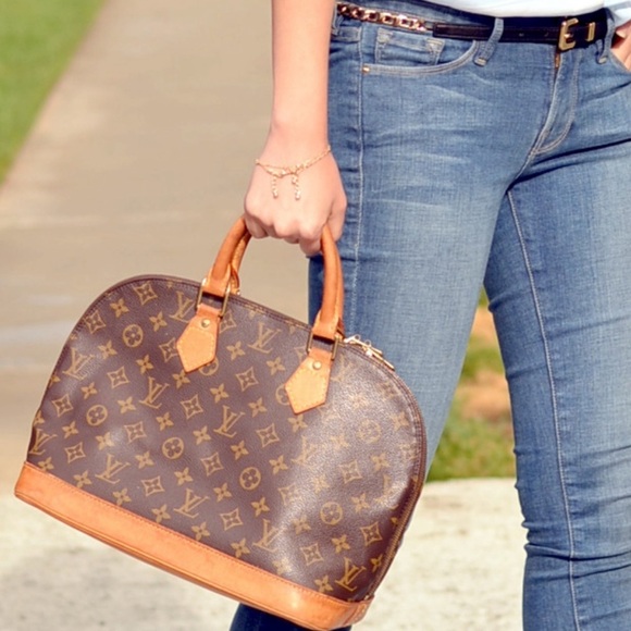 💃Authentic Louis Vuitton Alma Satchel Handbag Monogram VI0963 - Picture 14 of 15